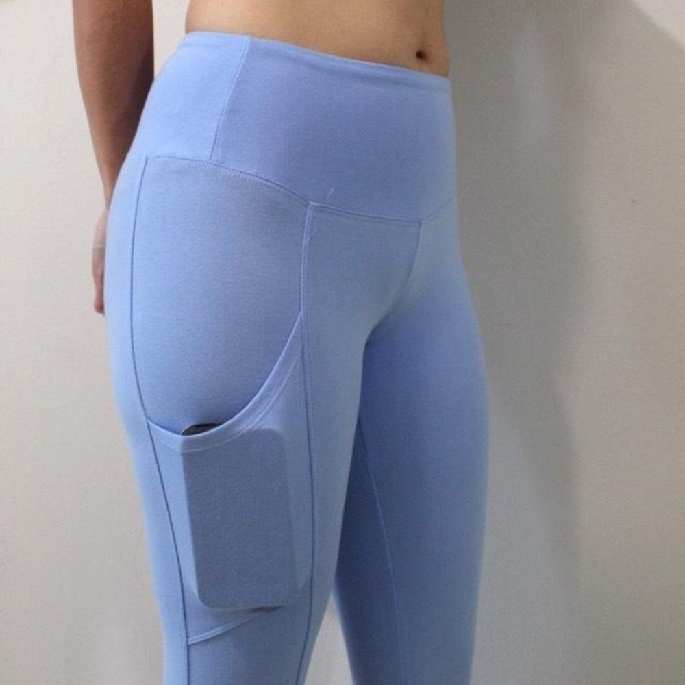 Blue Better Cotton Waistband Leggings